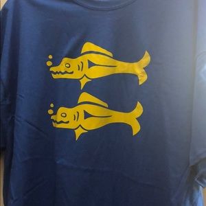 Legend of the Hidden Temple Blue Barracuda shirt